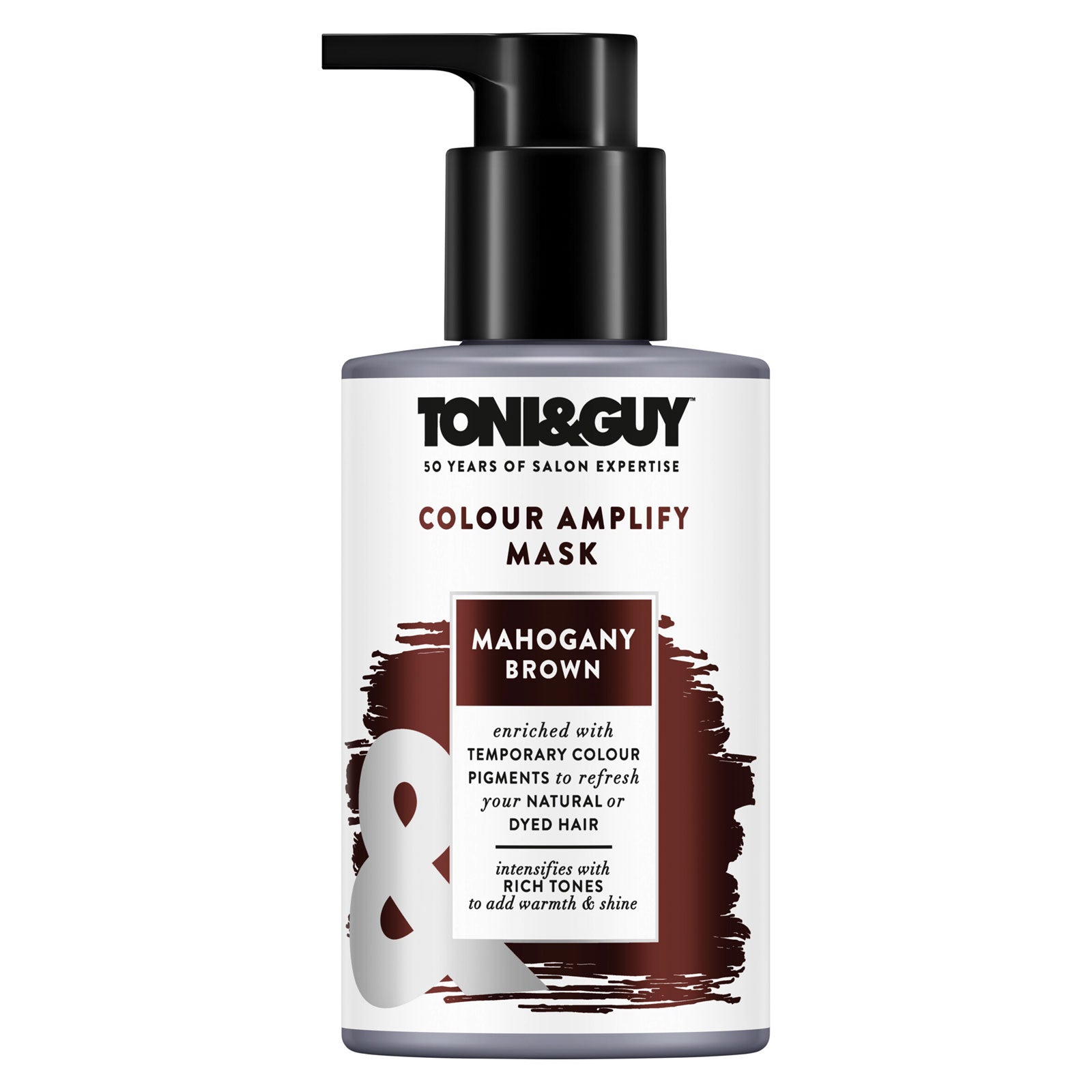 Toni & Guy Colour Amplify Mask Mahogany Brown 200ml | High Quality Hair Care Product Online - Product Image Toni & Guy Colour Amplify Mask Mahogany Brown 200ml | High Quality Hair Care Product Online - Product Image